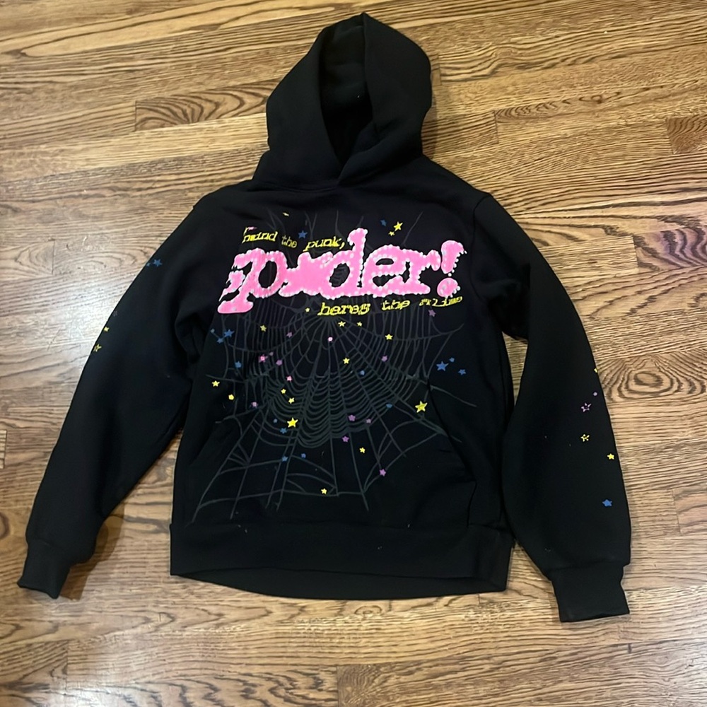 Sp5der P*NK V2 Hoodie